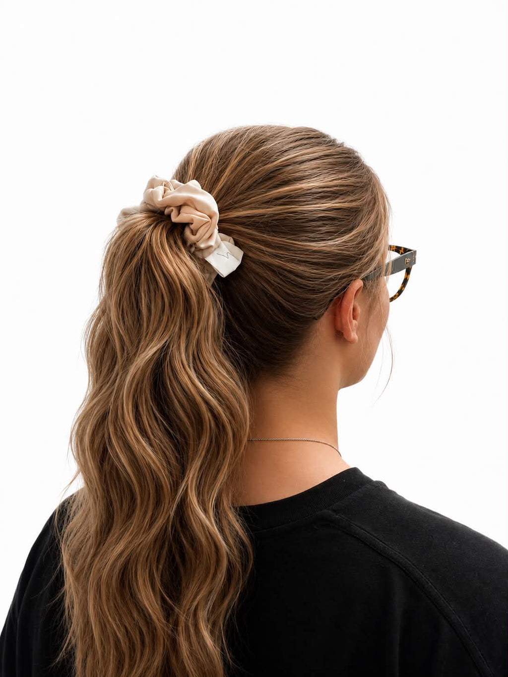 Saténová scrunchie